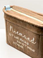 Metzgertasche “Niemand ist wie du” – Bild 2